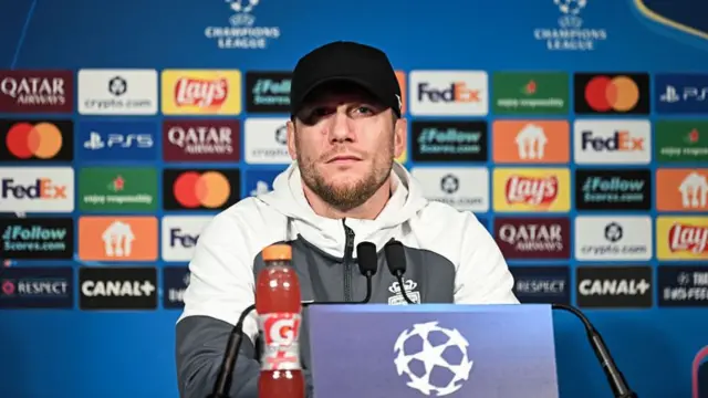 Sebastien Pocognoli at a press conference