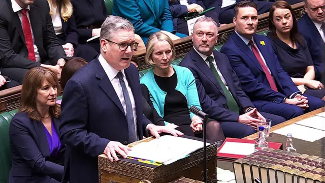 Keir Starmer at dispatch box