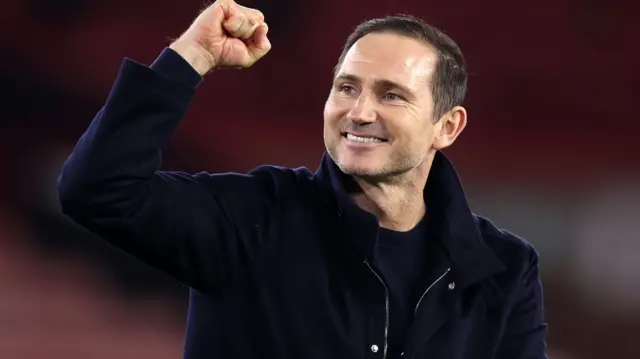 Frank Lampard with a fist pump