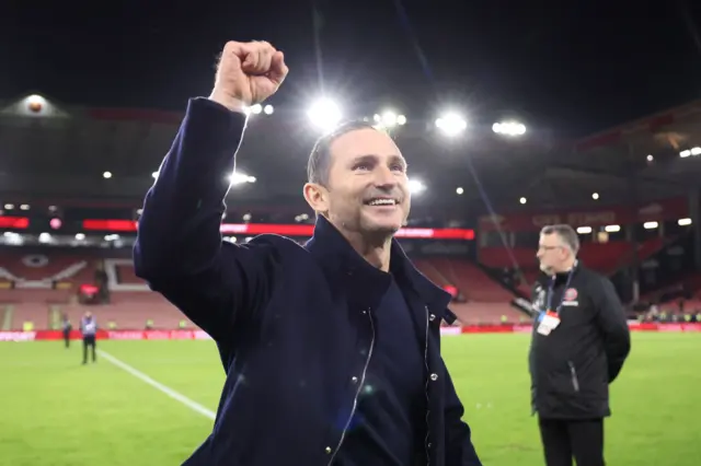 Frank Lampard celebrates
