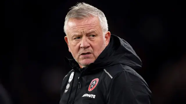 Sheffield United boss Chris Wilder