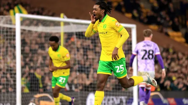 Paris Maghoma celebrates scoring