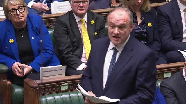 Ed Davey in Commons