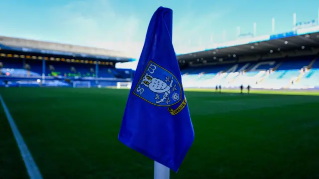 Corner flag at Hillsborough