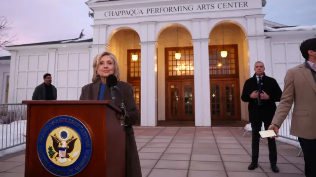 Hillary Clinton in Chappaqua