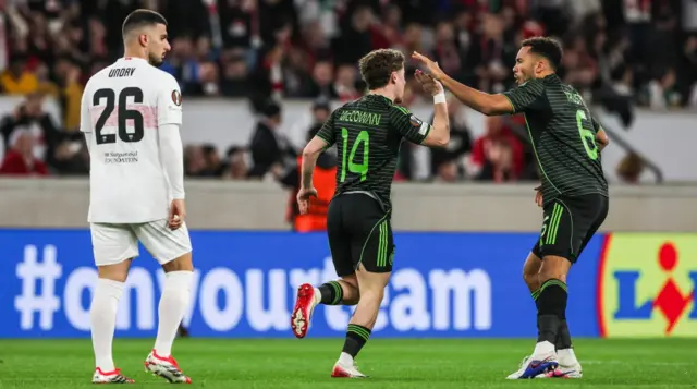 Luke McCowan struck early for Celtic