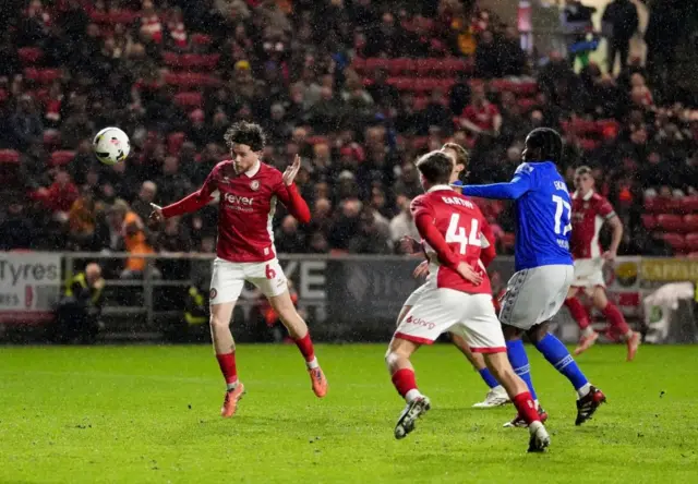 Bristol City's Max Bird has a shot on goal