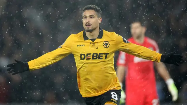 : Joao Gomes of Wolverhampton Wanderers