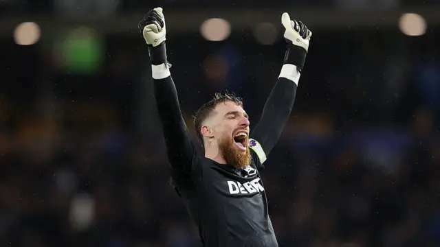 : Jose Sa of Wolverhampton Wanderers