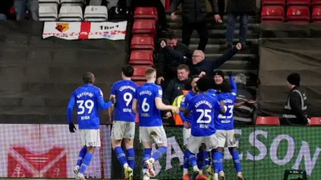 Watford celebrate