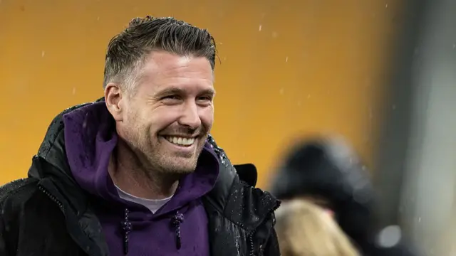 Wolverhampton Wanderers' manager Rob Edwards
