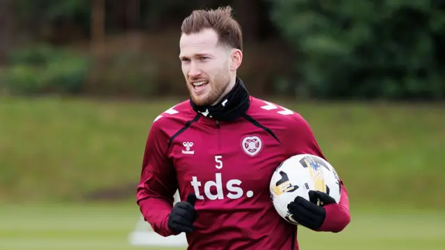 Hearts defender Jamie McCart