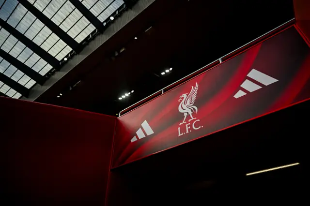 General view of Anfield before the Premier League match between Liverpool and West Ham United