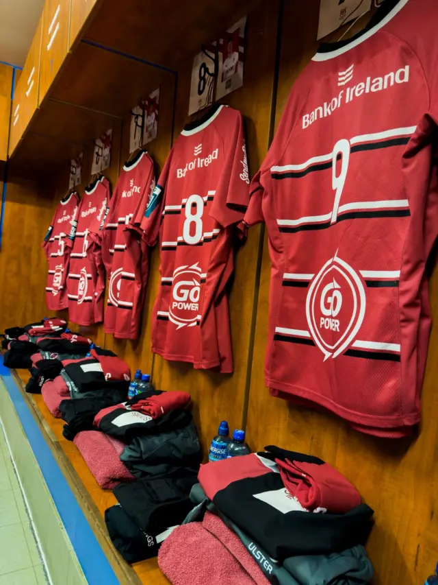 Ulster jerseys