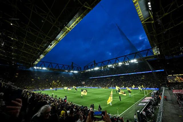 General view inside the stadium