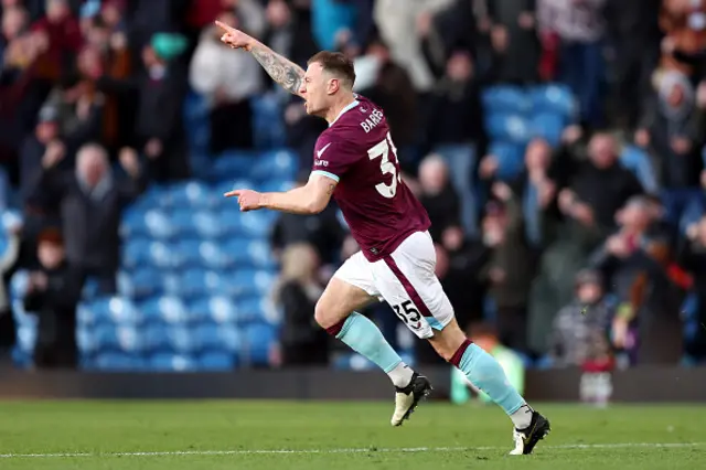 Ashley Barnes CELEBRATES