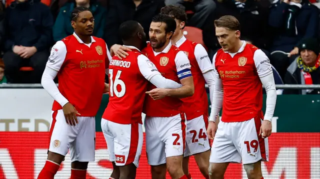 Rotherham celebrate