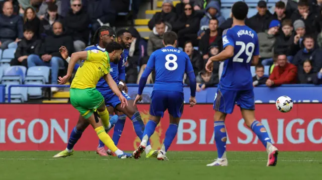 Anis Ben Slimane fires home the opener for Norwich