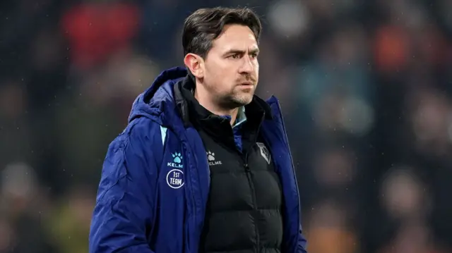 Charlie Daniles on the touchline