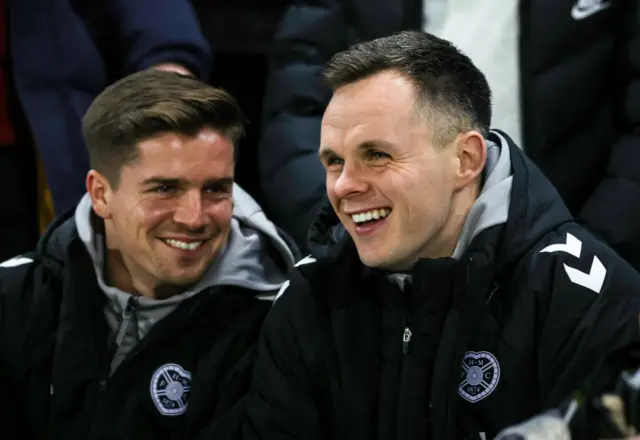 Cammy Devlin and Lawrence Shankland