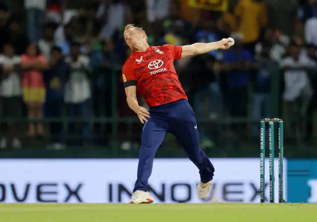 England's Luke Wood in action