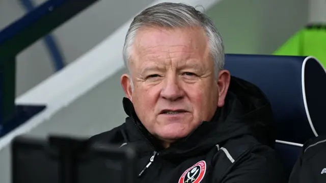Sheffield United boss Chris Wilder in the dugout at Millwall during the 1-1 draw