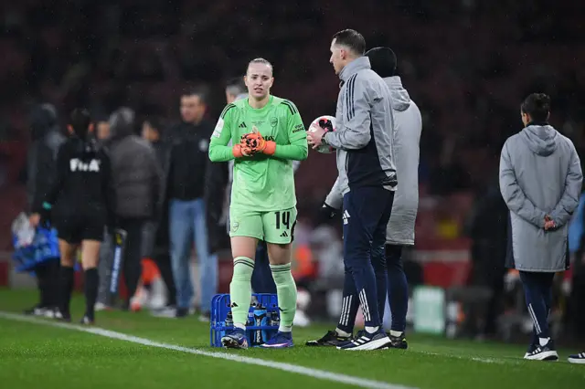 Arsenal goalkeeper van domselaar