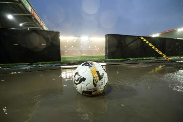 The rain has been lashing down in the Aberdeen area