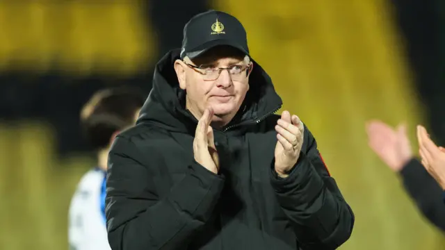 Falkirk manager John McGlynn