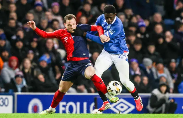 Rangers defender Nasser Djiga