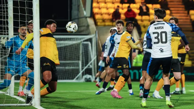 Louie Marsh scored Falkirk's second goal