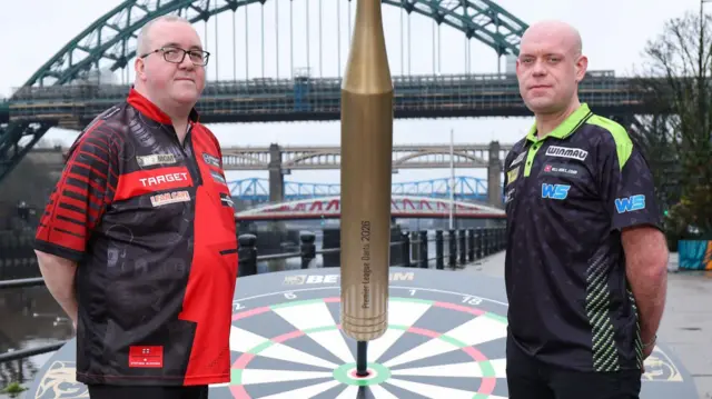 Stephen Bunting and Michael van Gerwen