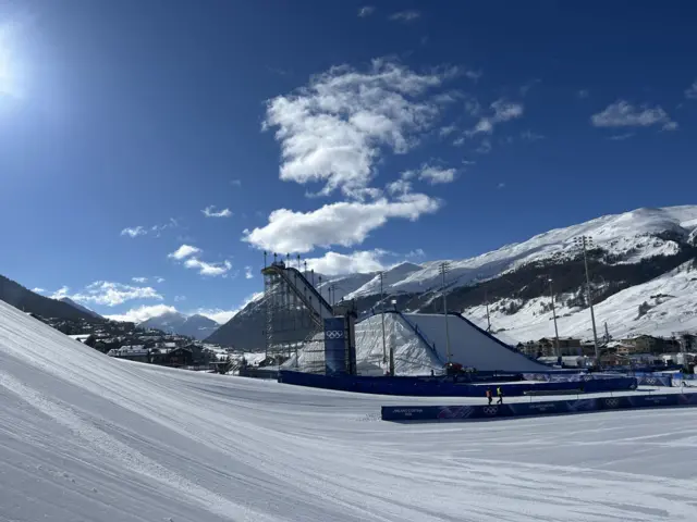 Big air course