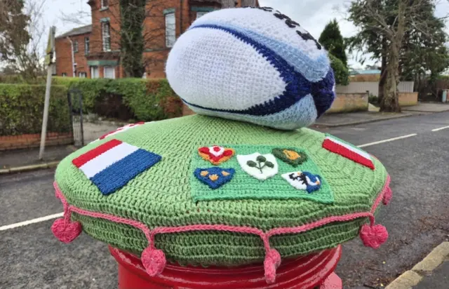 Post box in Belfast