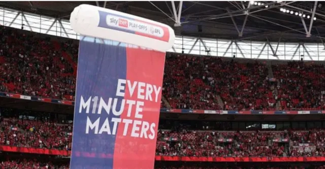 The Every Minute Matters campaign received promotion before all three 2025 EFL play-off finals