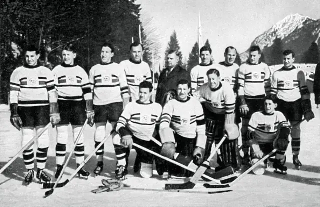 Great Britain ice hockey team, Winter Olympic Games in 1936