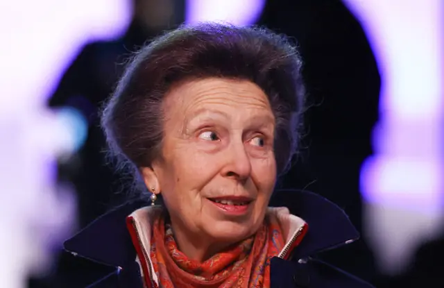 Britain's Princess Anne, Princess Royal attends the opening ceremony