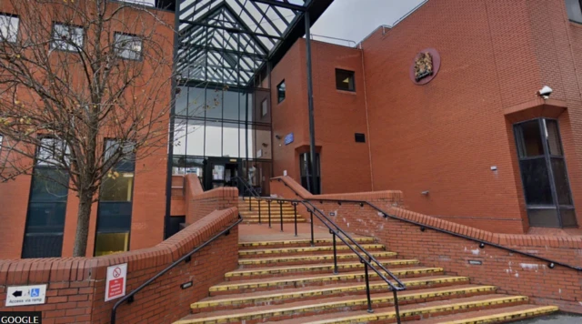 A photograph of Leicester Crown Court