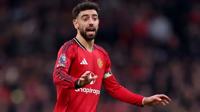 Bruno Fernandes of Manchester United