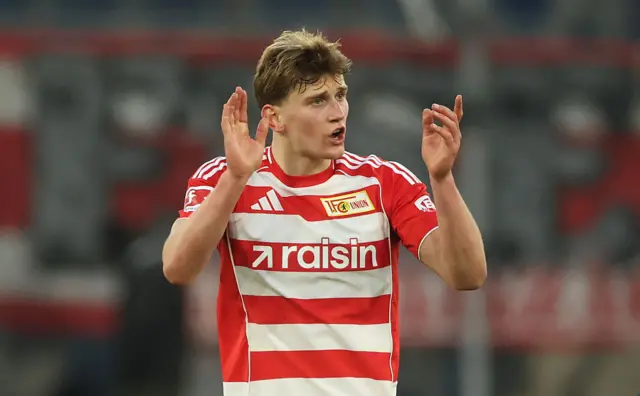 Aljoscha Kemlein of 1. FC Union Berlin