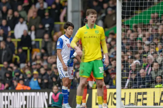 Yuki Ohashi of Blackburn Rovers