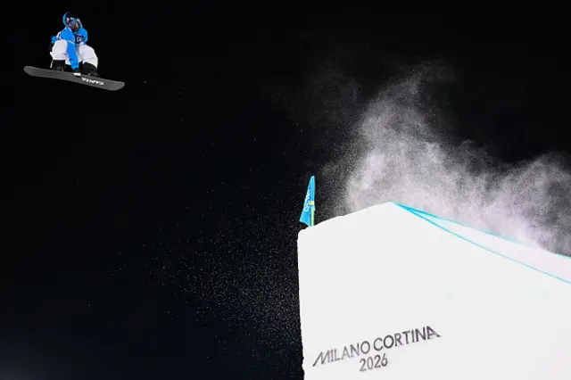 Italy's Ian Matteoli competes