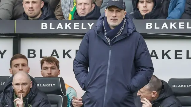 Norwich City boss Philippe Clement