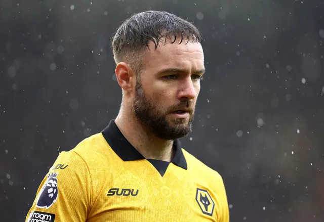 Adam Armstrong looks down