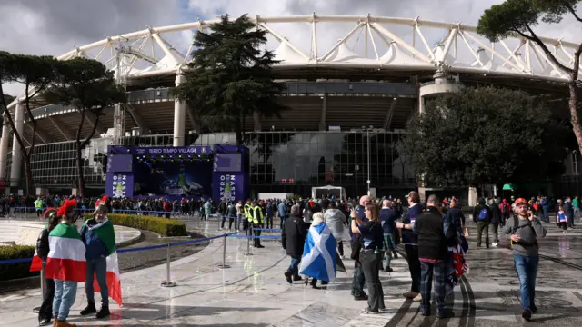 General view of Stadio Olimpico