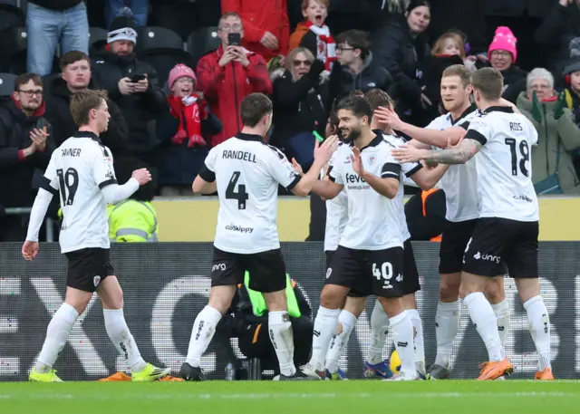 Bristol City celebrate