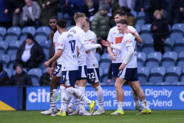 Preston celebrate