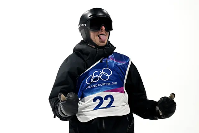 Lyon Farrell of Team New Zealand reacts