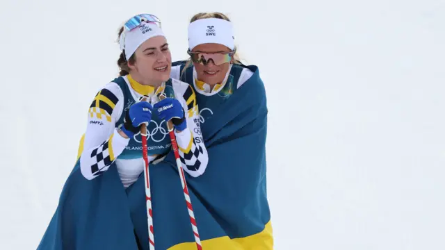Sweden celebrate