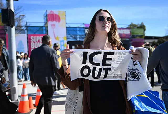 ICE out ahead of Superbowl